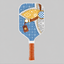 Luxury Pearl Sorority Pickleball Paddle