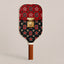Red and Black Gameday Pickleball Paddle