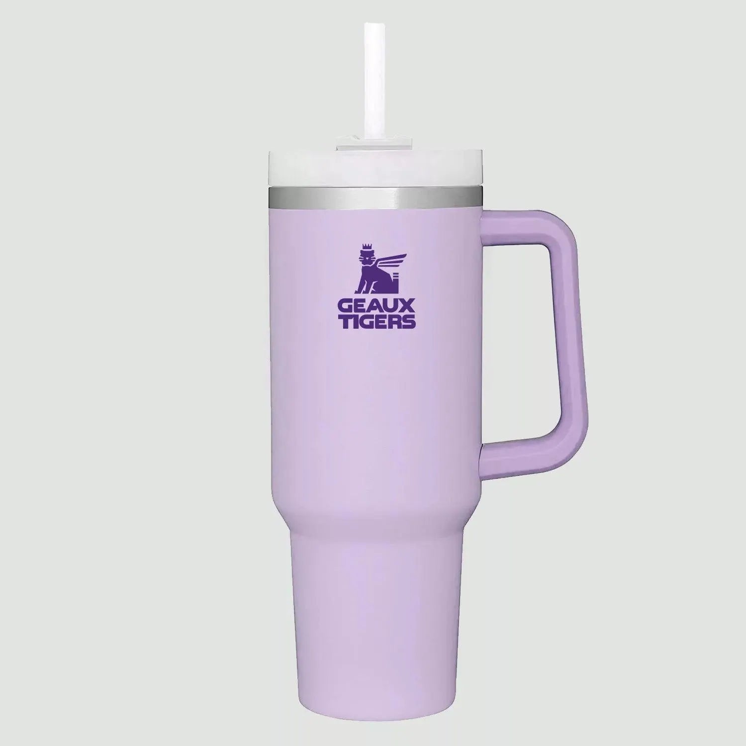 40oz Purple & Gold Insulated Tumbler Main image