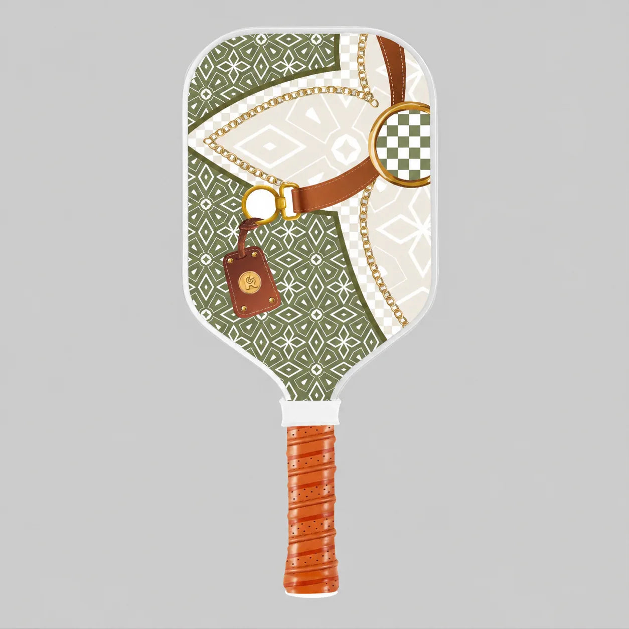 Luxury Sorority Pickleball Paddle – Designer Carbon Fiber Performance Paddle | Lightweight Spin & Control USA Approved Main image