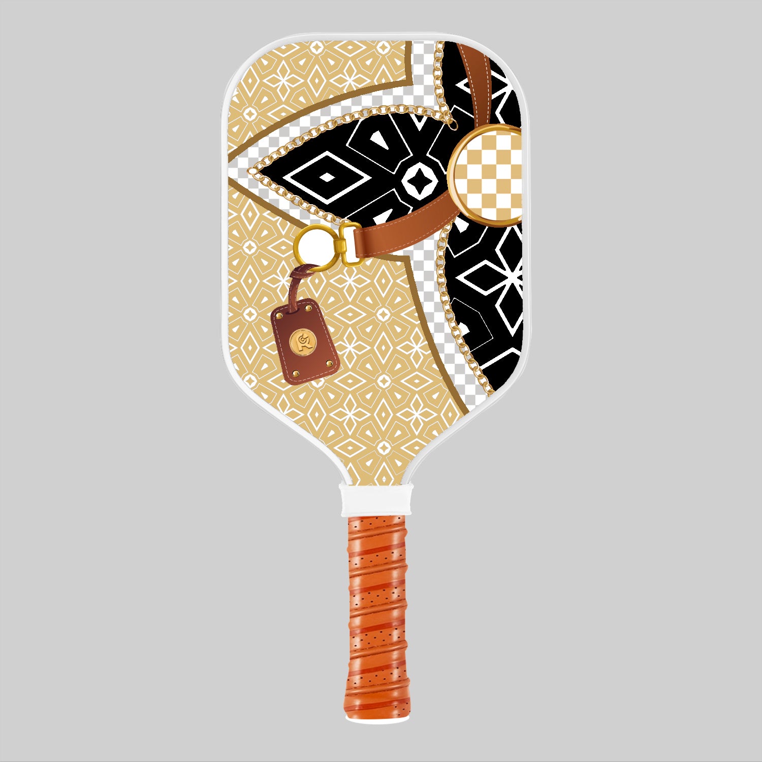 Luxury Clochette Pickleball Paddle – Designer Carbon Fiber Performance Paddle | Lightweight Spin & Control USA Approved