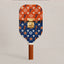 Orange and Blue Gameday Pickleball Paddle