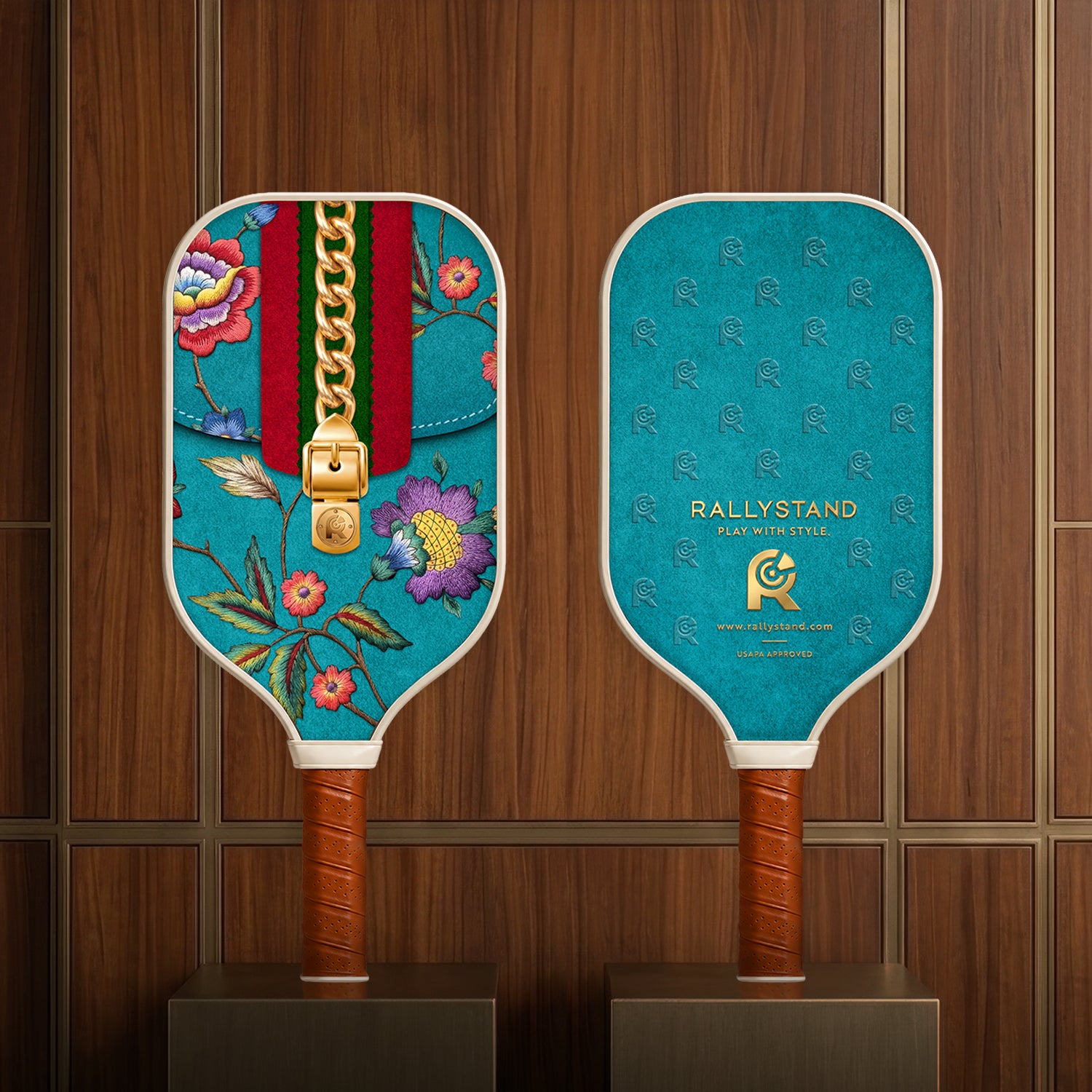 The RallyStand Heritage Luxe Pickleball Paddle Secondary image