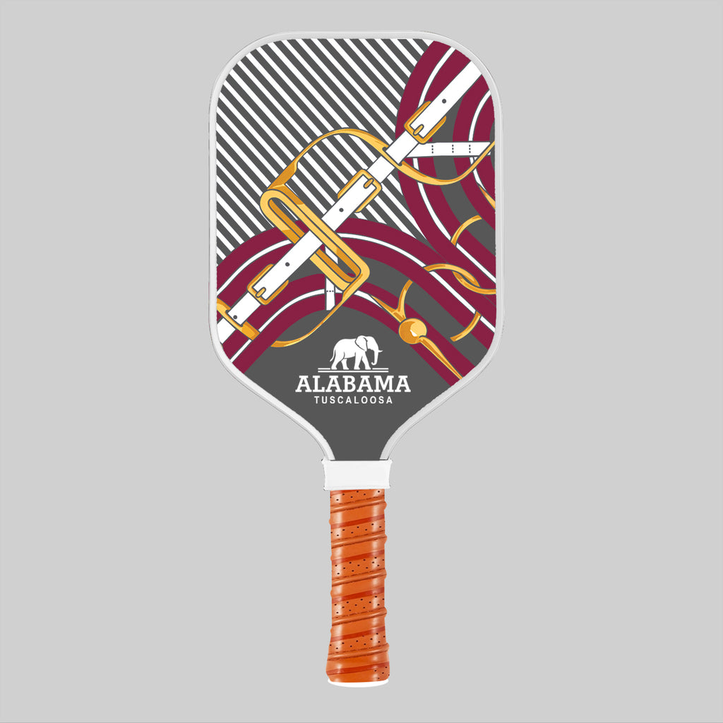 Gameday Crimson & White Pickleball Paddle | Alabama-Inspired Carbon Fiber Lightweight Paddle (Copy)
