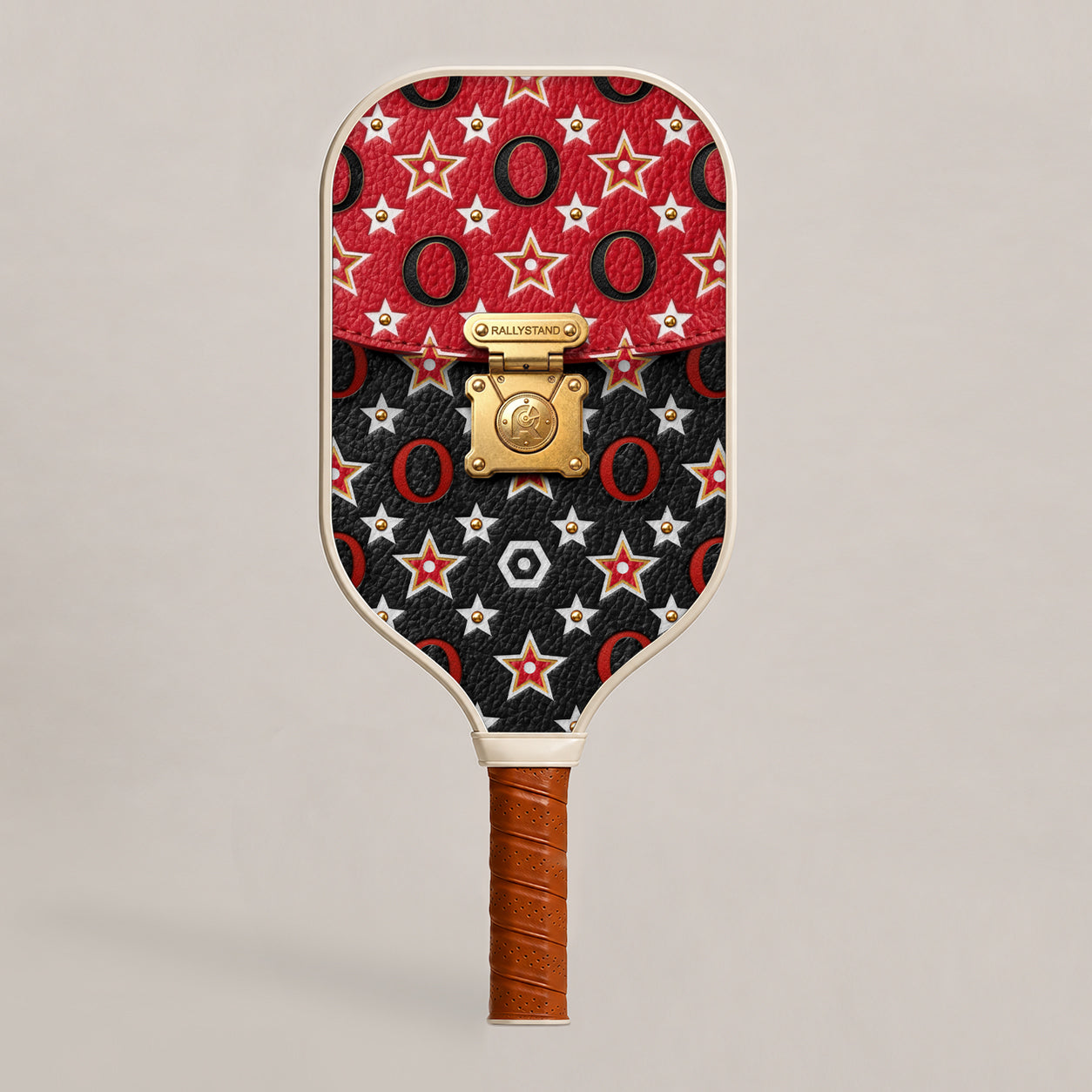 Black and Red Gameday Pickleball Paddle Main image