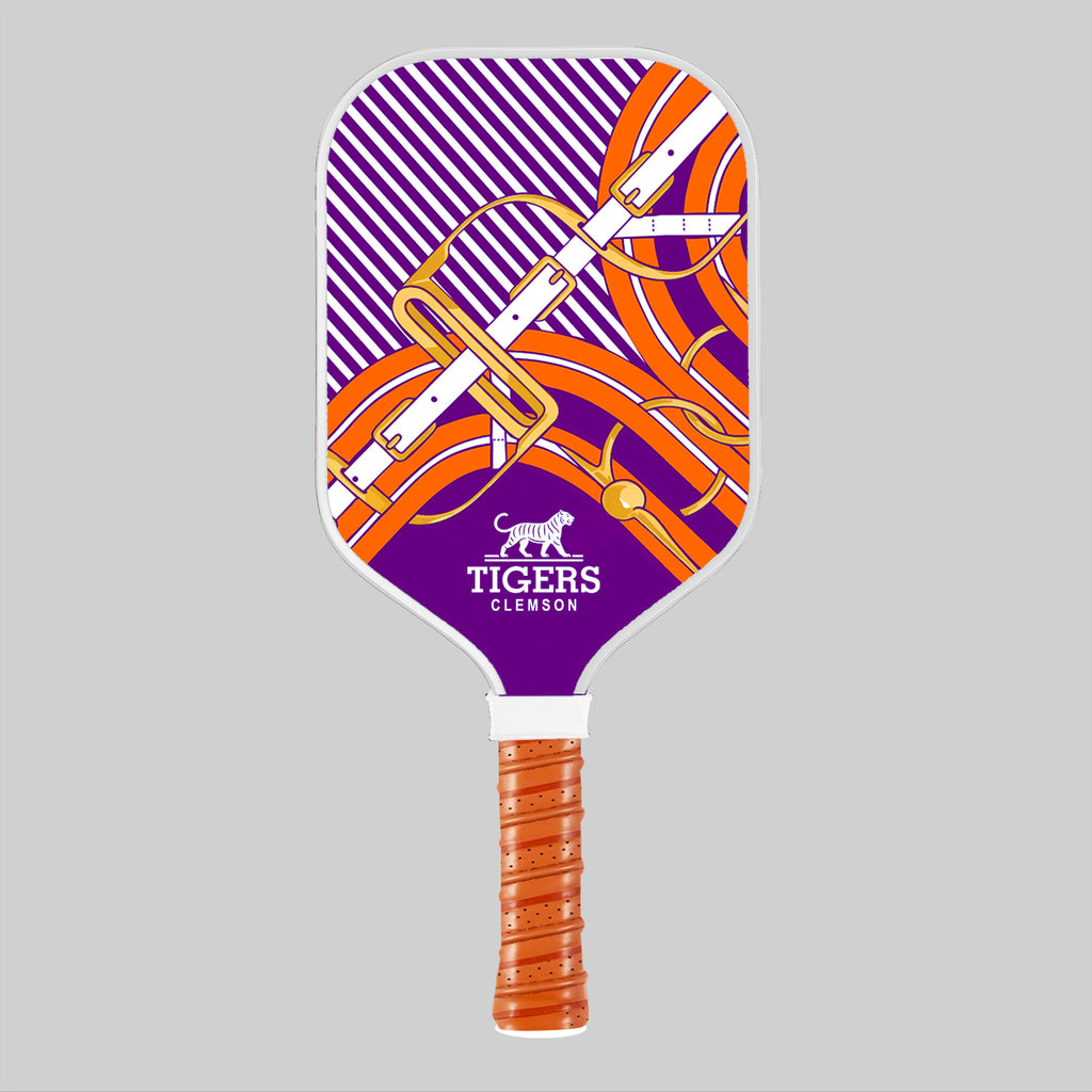 Gameday Orange & Purple Pickleball Paddle | Carbon Fiber Lightweight Paddle