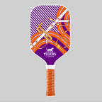Gameday Orange & Purple Pickleball Paddle | Carbon Fiber Lightweight Paddle